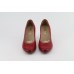 BIOECO piros magassarkú cipő